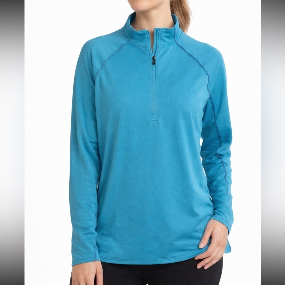 SALOMON HALF ZIP ACTIVEWEAR LONG SLEEVE TOP SIZE XL
